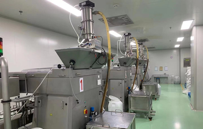 成都某企业药粉负压加料供粉系统