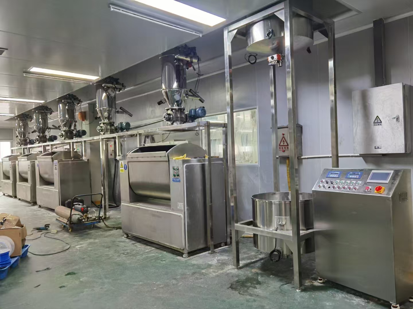 活面机定量供粉工艺方案